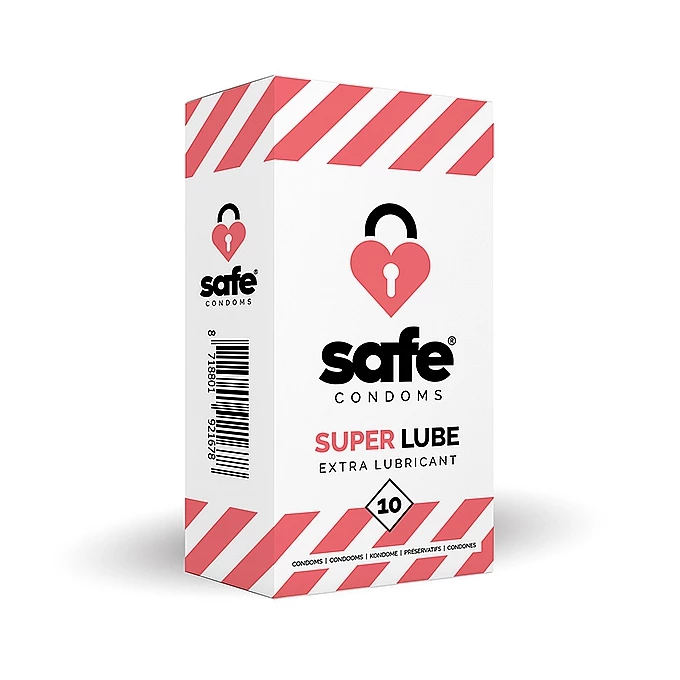 Safe Super Lube Condoms Extra Lubricant - Prezerwatywy