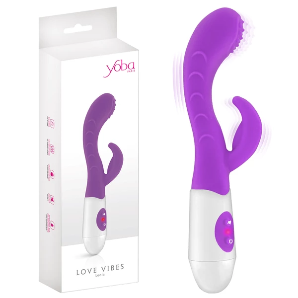 Yoba Love Vibes Leola - Wibrator króliczek