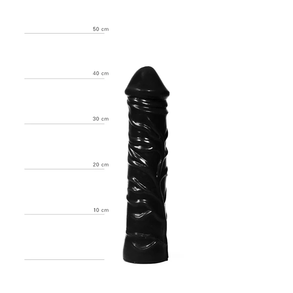 All Black - dildo klasyczne 33 cm