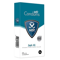 Safe XL Condoms 10 szt  - Kondomy XL