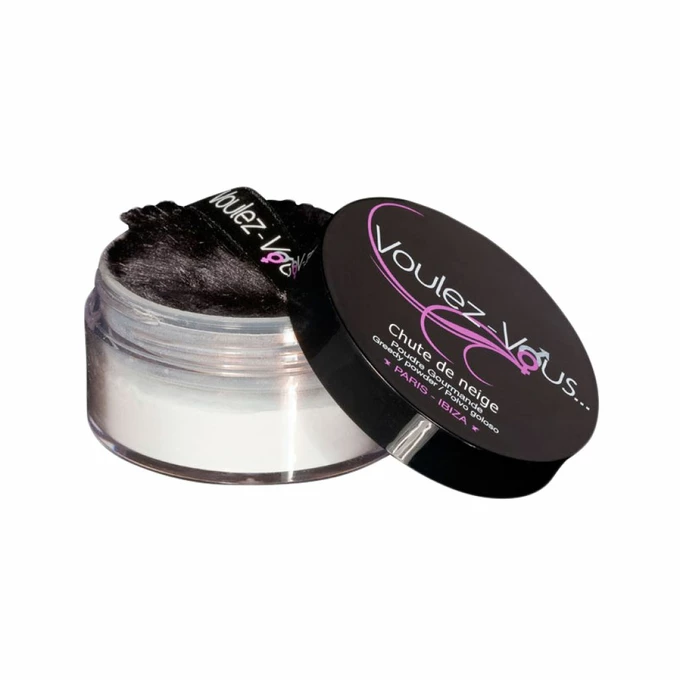 Voulez-Vous...  Edible Body Powder Vanilla - Jadalny pyłek do ciała o smaku Wanilii