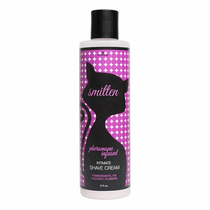 Sensuva Smitten Pomegranate, Fig, Coconut &amp; Plumeria Pheromone Shave Crea - Krem do golenia intymnego