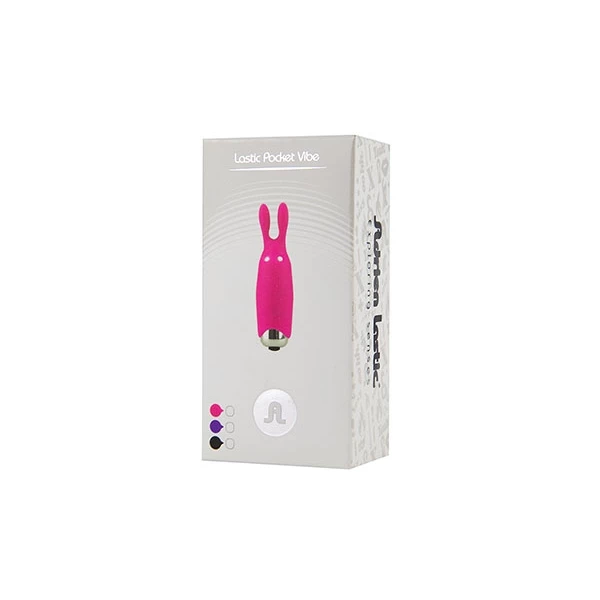 Cnex Lastic Pocket Vibe Rabbit pink - miniwibrator, różowy