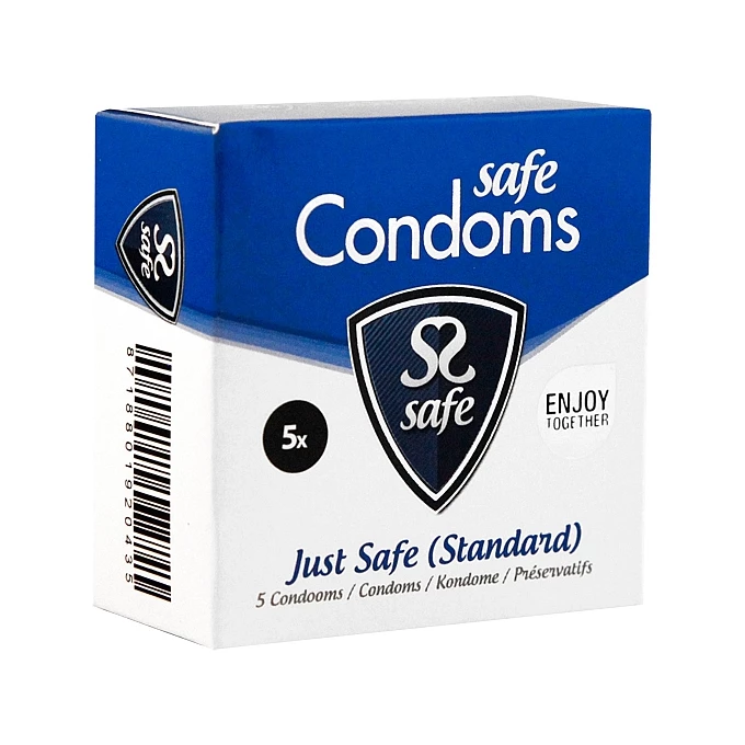 Safe JustSafe Condoms Standard - Prezerwatywy klasyczne