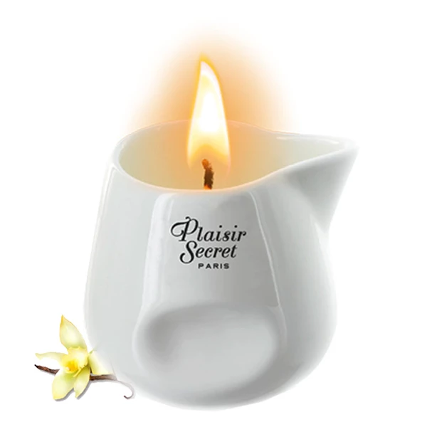 Plaisir secrets Bougie Candle VANILLA - Świeca o zapach wanilii