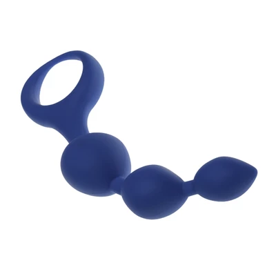 Cnex Triball Amuse-G Blue - Koraliki analne, niebieskie