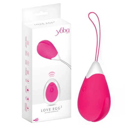 Yoba Love Egg Pink - wibrator jajeczko