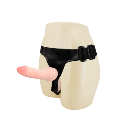Baile Strap On Female Harness Ultra - podwójne dildo strap on