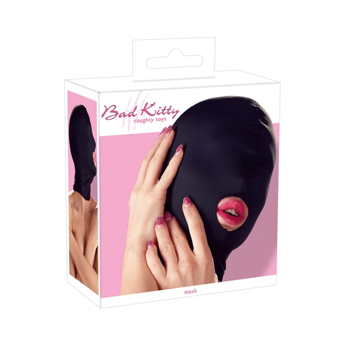 Bad Kitty Maske Mund Sw - Maska BDSM na twarz