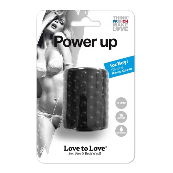 Love to love Power Up - tunel uciskowy na penisa