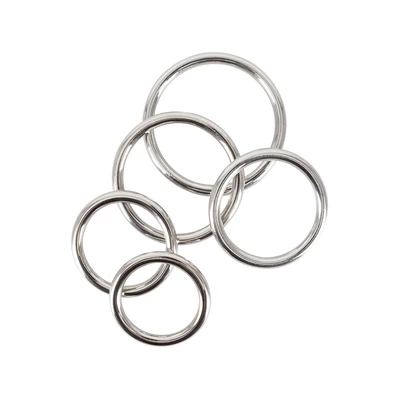 Bad Kitty Metall-Ringe 5Er - Zestaw metalowych pierścieni erekcyjnych