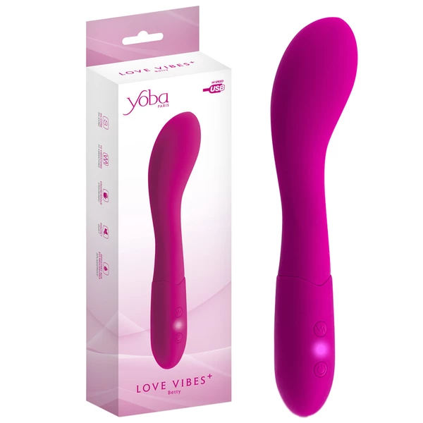 Yoba Love Vibes Betty - wibrator punktu G