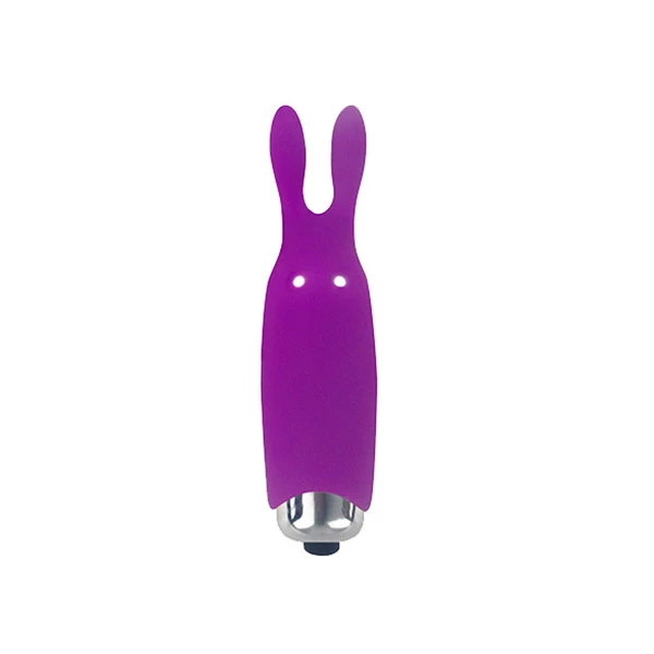 Cnex Lastic Pocket Vibe Rabbit Purple - miniwibrator, fioletowy