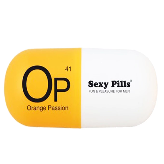 Love to love Sexy Pills Kinky Orange - masturbator klasyczny