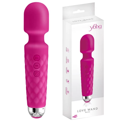 Yoba Love Wand Pink - wibrator, masażer wand