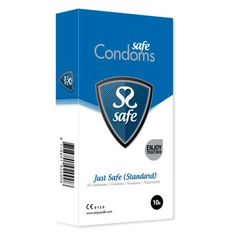 Safe JustSafe Condoms Standard 10 szt  - Kondomy