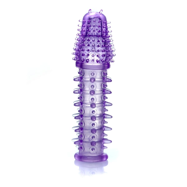 Boss Series Penis Sleeve 04 - Nakładka na penisa, fioletowa