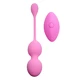 Boss Series Vibrating Kegel Balls 80G Pink  - Vibrační venušiny kuličky růžové