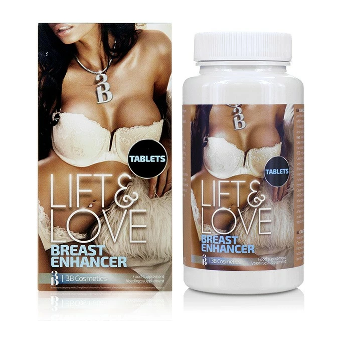 Cobeco Lift&amp;Love Breast Enhancer (90 Tab) - Tabletki poprawiające wygląd biustu
