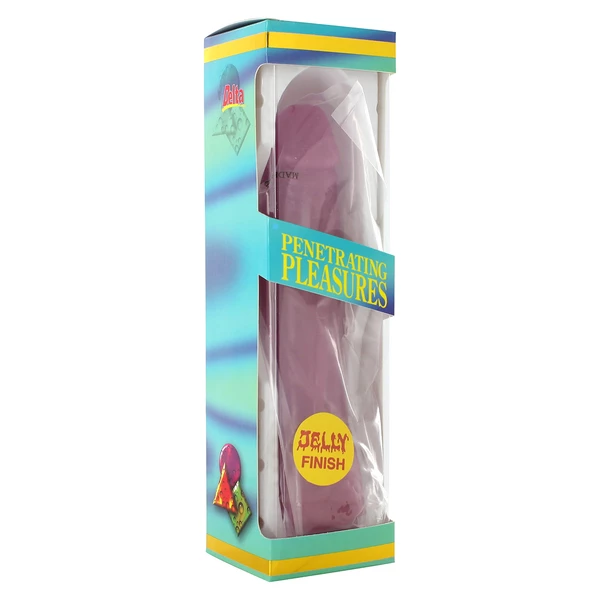 Delta Jelly Purple Dong - Dildo klasyczne