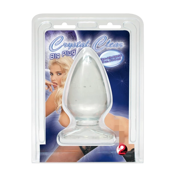Crystal Clear Plug L - Korek analny