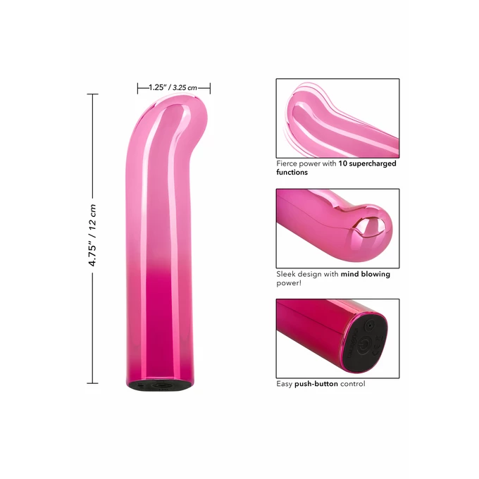 Calexotics Glam G Vibe - Wibrator punktu G, Różowy