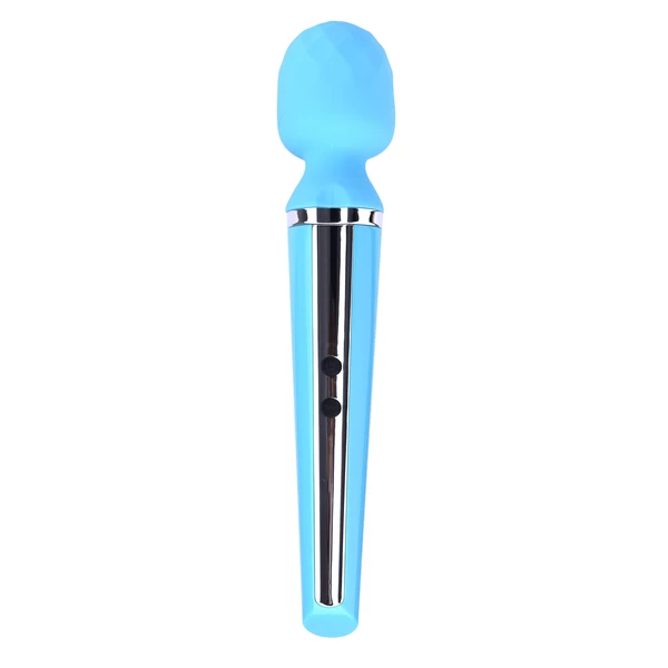 Boss Series Massager Genius Usb Blue - Wibrator wand, niebieski