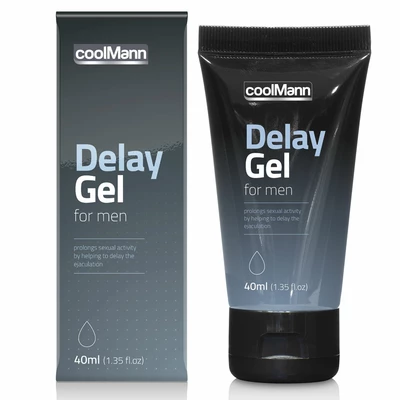 Cobeco Coolmann Delay Gel (40Ml) - Żel opóźniający wytrysk