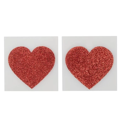 Cottelli Nipplesticker Heart-Nasutniki
