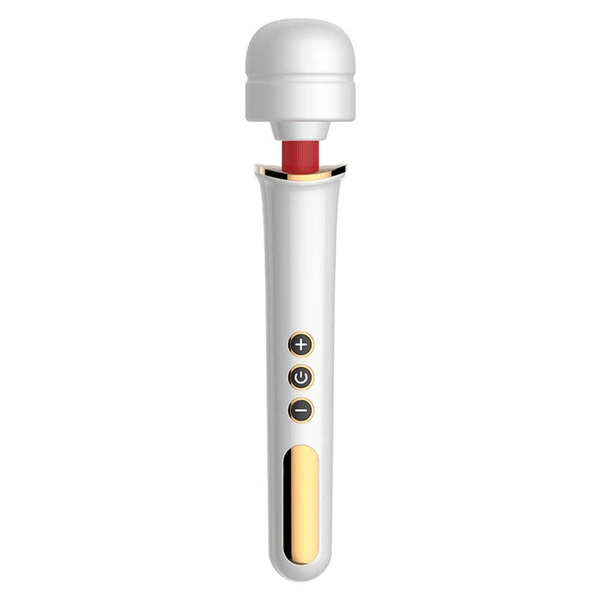 Boss Series Massager Super Powerful - Wibrator wand, biały