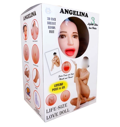 Boss SeriesAngelina 3D - Vibrating - Seks Lalka