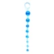 Boss Series Jelly Anal 10 Beads Blue  - Anální korálky modré