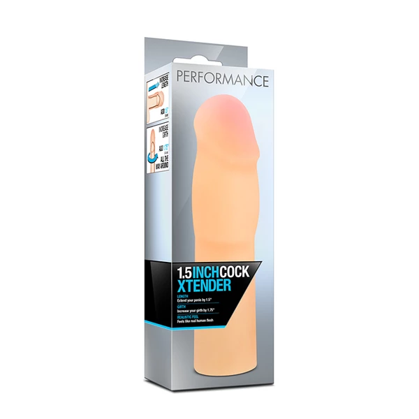 Blush Performance 1.5Inch Cock Xtender Beige - Nakładka na penisa