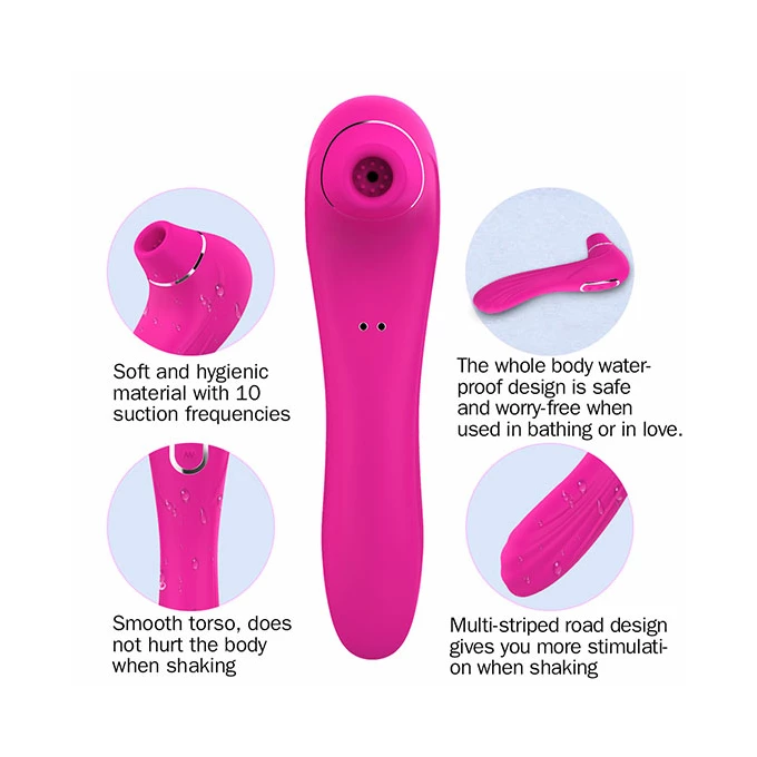 Boss Series Electric Sucking Massager 1.0 - Wibrator łechtaczkowy