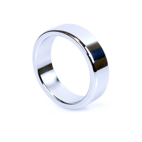 Boss Series Metal Cock Ring Large - metalowy pierścień erekcyjny