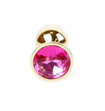 Boss Series Jewellery Gold Pink - Korek analny, różowy