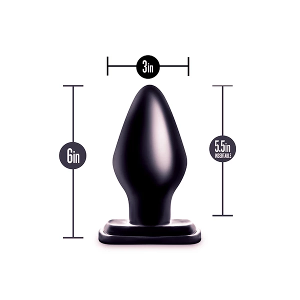 Blush Anal Adventures Xxl Plug Black - korek analny