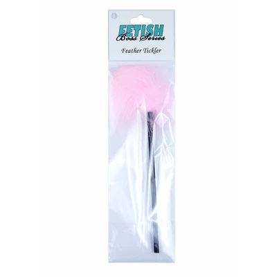 Boss Series Feather Tickler Pink - Piórko do łaskotania, różowe