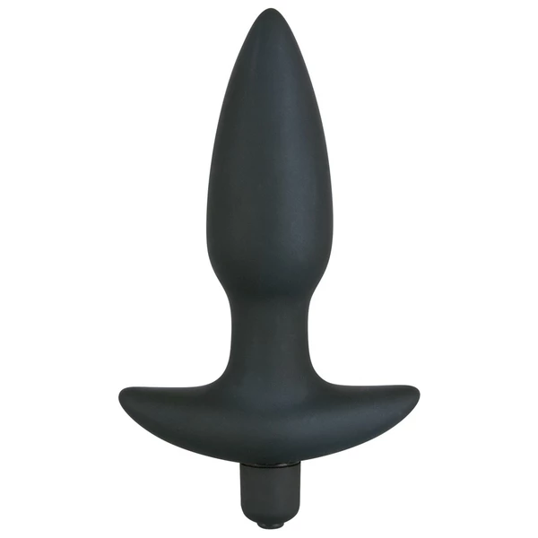 Black Velvets Vibr. Plug M - Wibrujący korek analny