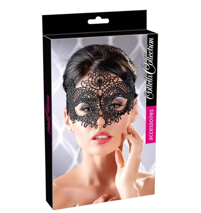 Cottelli Maske Stickerei 01-Maska na twarz