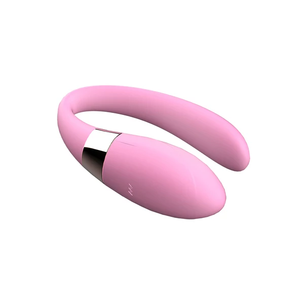 Boss Series V Vibe Pink - Wibrator dla par sterowany pilotem, różowy