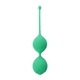 Boss Series Silicone Kegel Balls 60G Green  - Venušiny kuličky Zelené