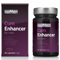 Cobeco Coolmann Cum Enhancer (30 Caps)  - Kapsle zlepšující kvalitu spermatu