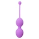 Boss Series Silicone Kegel Balls 125G Purple  - Venušiny kuličky fialové