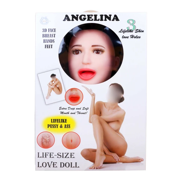Boss SeriesAngelina 3D - Vibrating - Seks Lalka