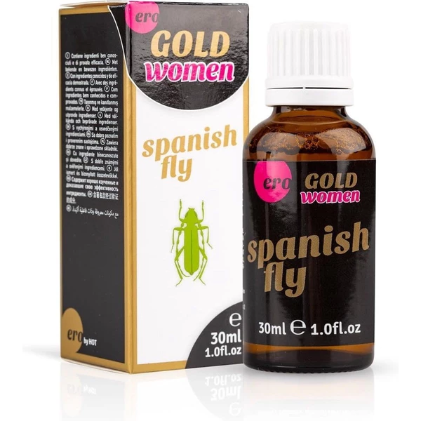 HOT Spain Fly Women- Gold Strong- 30Ml - środek zwiększający libido