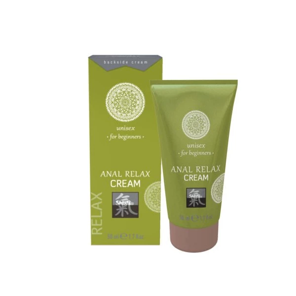 HOT Shiatsu Anal Relax Cream 50Ml. - Krem rozluźniający do seksu analnego