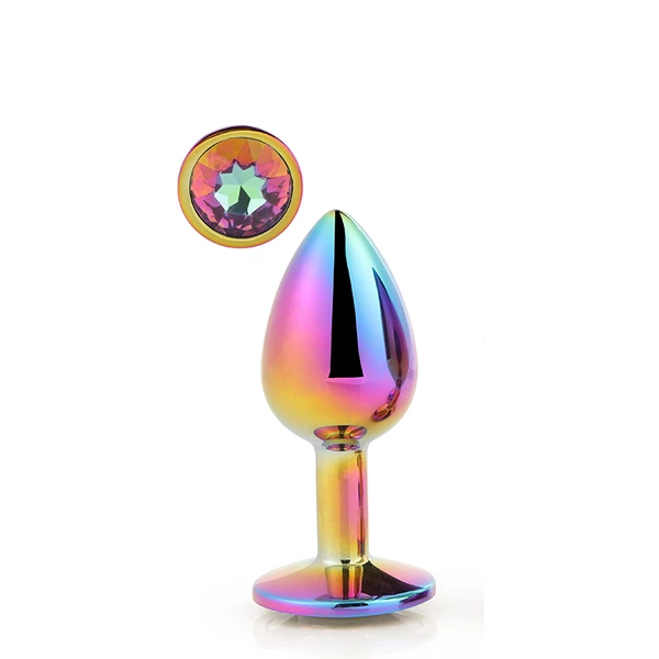 Dream Toys Gleaming Love Multicolour Plug Large - Korek analny