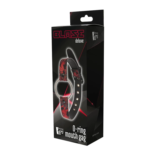 Dream Toys Blaze Deluxe O Ring Mouth Gag - Knebel z krązkiem