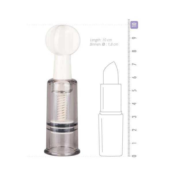 Easy Toys Nipple &amp; Clit Suckers 3Pcs - Pompka do sutków i łechtaczki